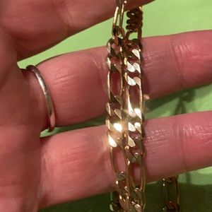 Gold Figaro Chain Gold Jewelers Brass